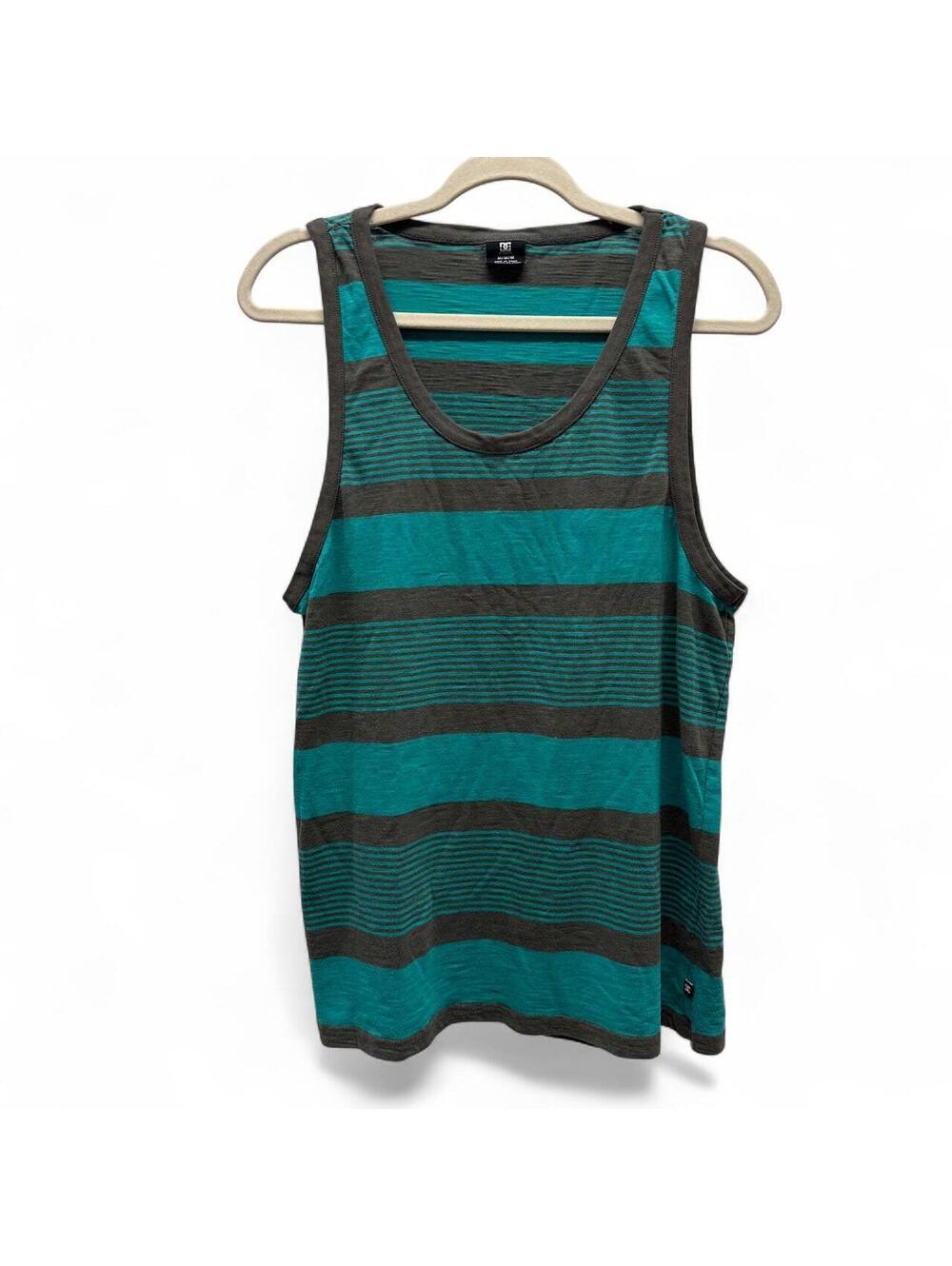 DC Teal and Gray tank top